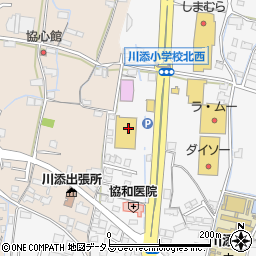 スーパーオートバックス・高松中央周辺の地図
