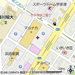 メガネスーパーイオンタウン宇多津店周辺の地図