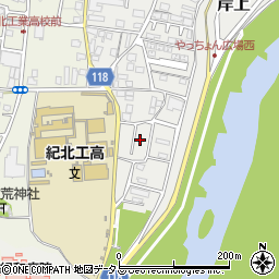 和歌山県橋本市岸上155周辺の地図