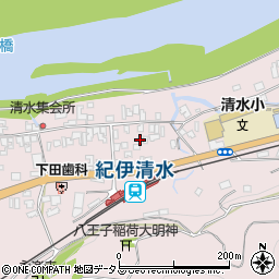 和歌山県橋本市清水100周辺の地図