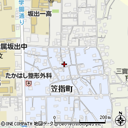 香川県坂出市笠指町5周辺の地図