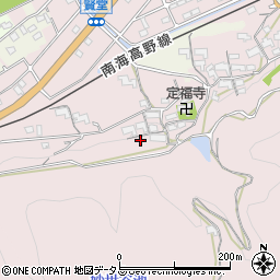 和歌山県橋本市賢堂268周辺の地図