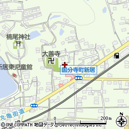 香川県高松市国分寺町新居3397周辺の地図