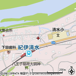 和歌山県橋本市清水70周辺の地図