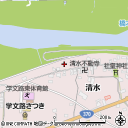 和歌山県橋本市清水297周辺の地図