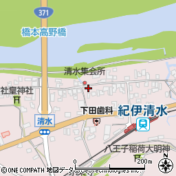 和歌山県橋本市清水154周辺の地図