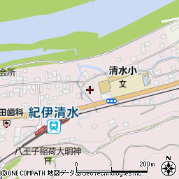 和歌山県橋本市清水64周辺の地図