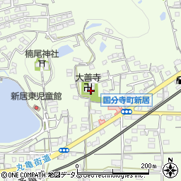 香川県高松市国分寺町新居3377周辺の地図