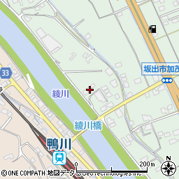 香川県坂出市加茂町甲7周辺の地図