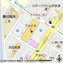 Ｃメゾン　宇多津店周辺の地図