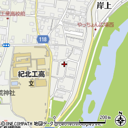 和歌山県橋本市岸上155-7周辺の地図