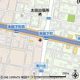 ドコモショップ太田店周辺の地図