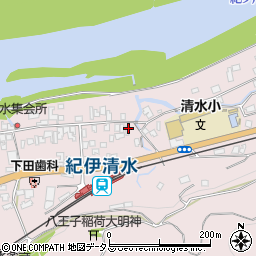 和歌山県橋本市清水76周辺の地図