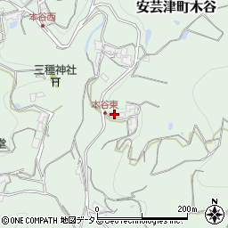 広島県東広島市安芸津町木谷5099周辺の地図