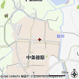 兵庫県南あわじ市中条徳原周辺の地図