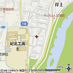 和歌山県橋本市岸上155-6周辺の地図