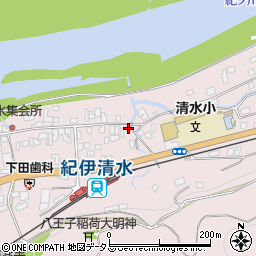 和歌山県橋本市清水71周辺の地図