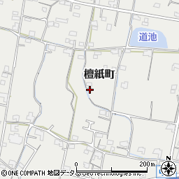 香川県高松市檀紙町1399-2周辺の地図