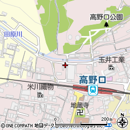 和歌山県橋本市高野口町名倉972-9周辺の地図