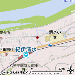 和歌山県橋本市清水62周辺の地図