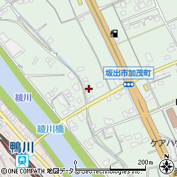 香川県坂出市加茂町甲49周辺の地図