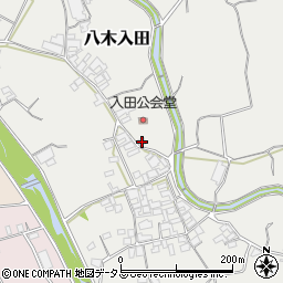 兵庫県南あわじ市八木入田240周辺の地図