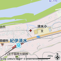 和歌山県橋本市清水57周辺の地図