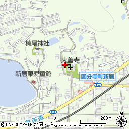 香川県高松市国分寺町新居3378-1周辺の地図