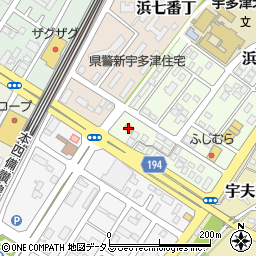 ファミリーマート宇多津駅東店周辺の地図