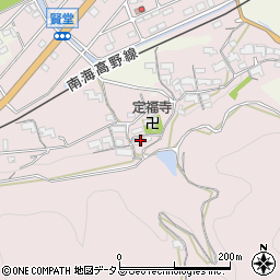 和歌山県橋本市賢堂245周辺の地図