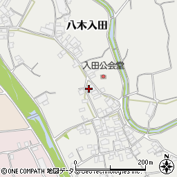 兵庫県南あわじ市八木入田126周辺の地図