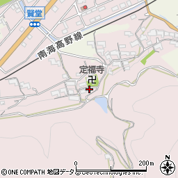 和歌山県橋本市賢堂238周辺の地図