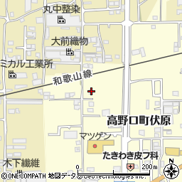 和歌山県橋本市高野口町伏原86-6周辺の地図