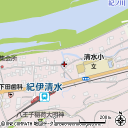 和歌山県橋本市清水60周辺の地図