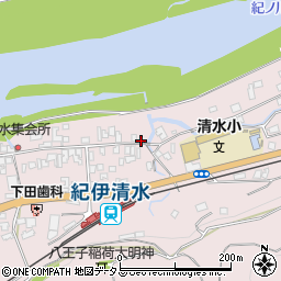 和歌山県橋本市清水75周辺の地図