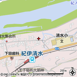 和歌山県橋本市清水72周辺の地図