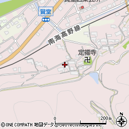 和歌山県橋本市賢堂269周辺の地図