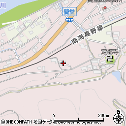 和歌山県橋本市賢堂327周辺の地図