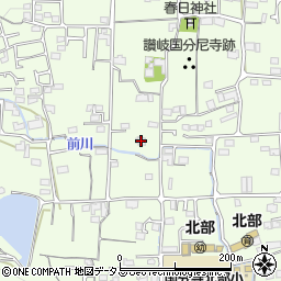 香川県高松市国分寺町新居2365-1周辺の地図