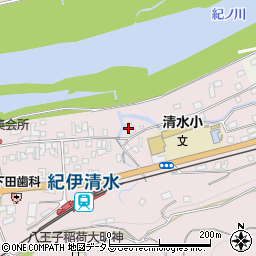 和歌山県橋本市清水59周辺の地図