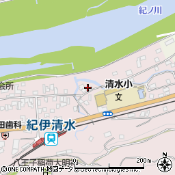 和歌山県橋本市清水52周辺の地図
