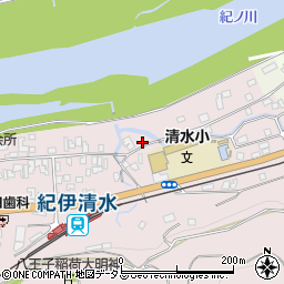 和歌山県橋本市清水50周辺の地図