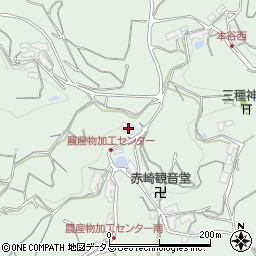 広島県東広島市安芸津町木谷4439周辺の地図