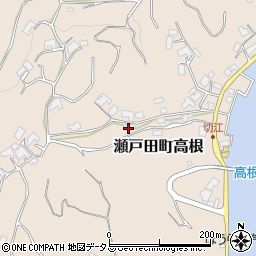 広島県尾道市瀬戸田町高根888周辺の地図