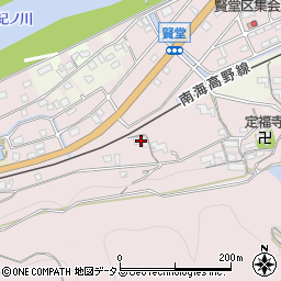 和歌山県橋本市賢堂328周辺の地図