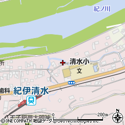 和歌山県橋本市清水48周辺の地図