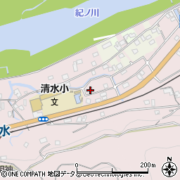 和歌山県橋本市清水2030周辺の地図