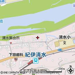 和歌山県橋本市清水95周辺の地図