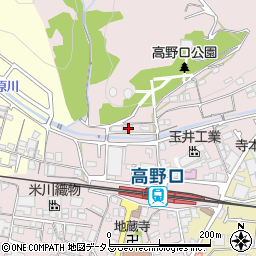 和歌山県橋本市高野口町名倉1002-2周辺の地図