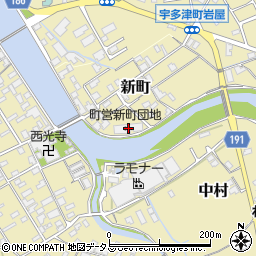 香川県綾歌郡宇多津町新町3590周辺の地図